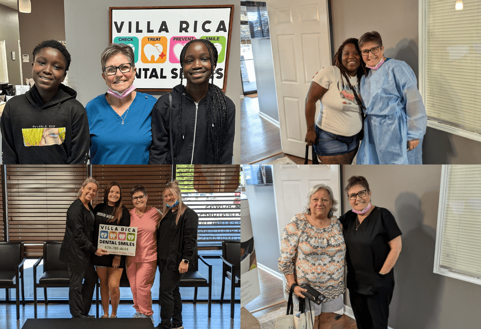 villa rica dental smiles happy patients